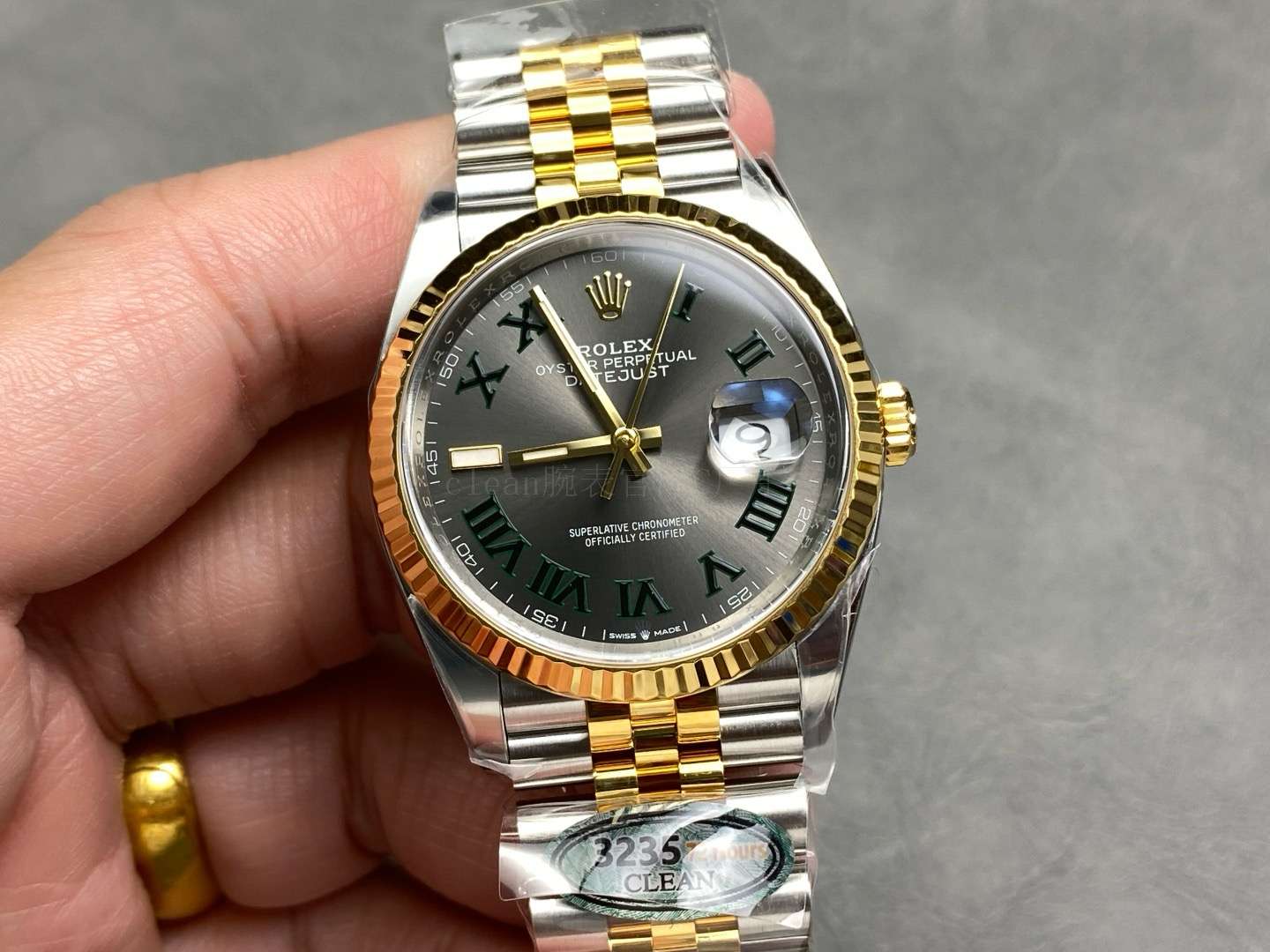 Clean Factory C Rolex Diary Watch 36mm 3235 Movement