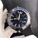 全黑陶瓷欧米茄海洋宇宙600米 “深海之蓝” VS自产一体8906机芯