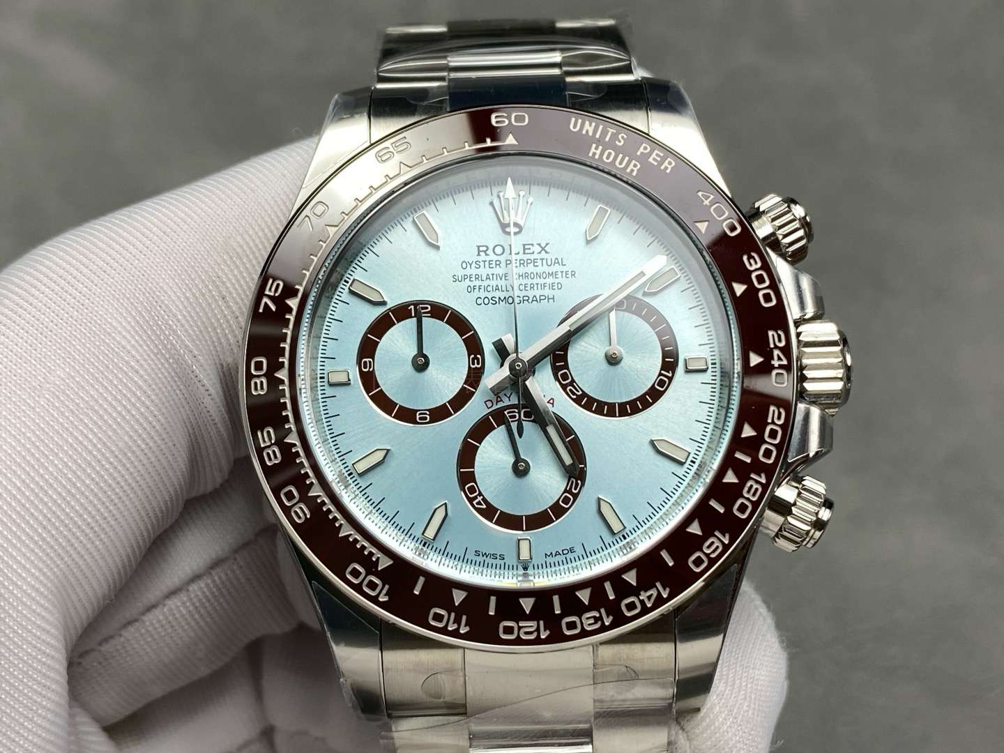 Clean Factory C Factory Rolex Ice Blue Di Watch Daytona 4131 Movement