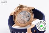 VS全新海马300米 42MM 潜水表 搭载钢带/胶带，1:全新海马300 升级改为透视底